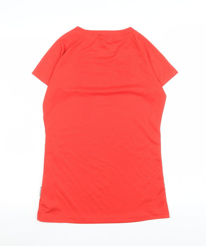 Mens UK Size XS Trespass Red Running & Jogging Gym & Training Cycling Walking T-