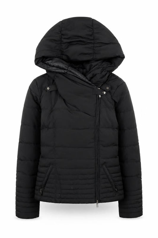 Womens UK Size 10 MOTIVI Black Puffer Jacket
