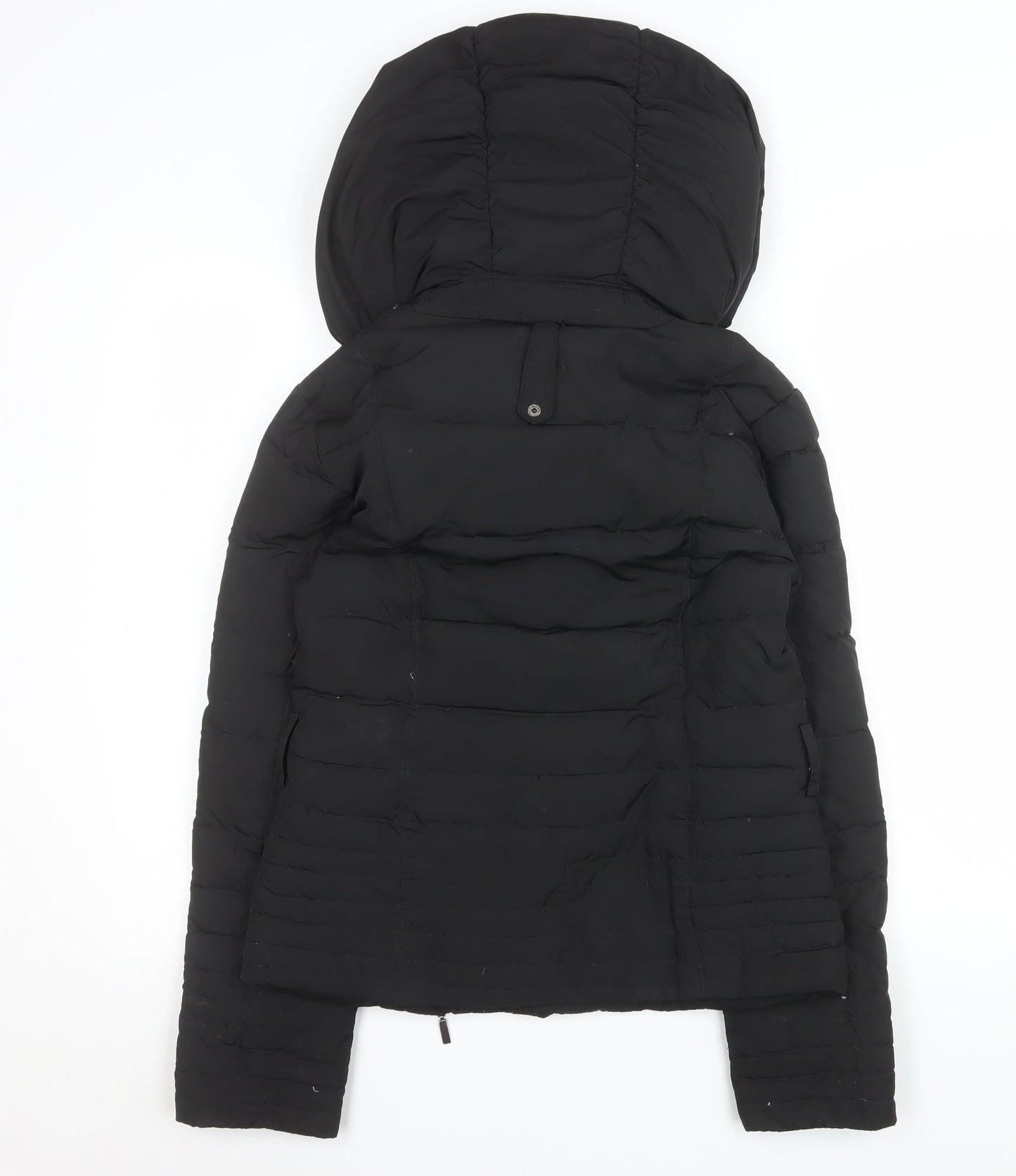 Womens UK Size 10 MOTIVI Black Puffer Jacket