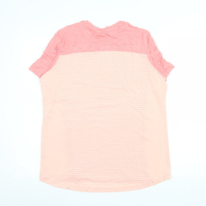 Mens UK Size M Dunnes Stores Pink Gym & Training Running & Jogging Walking T-Shi