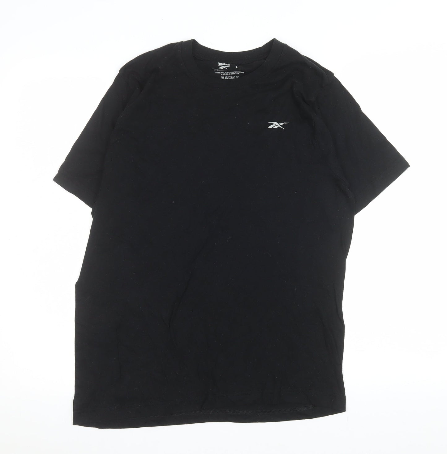 Mens UK Size L Reebok Black  T-Shirt