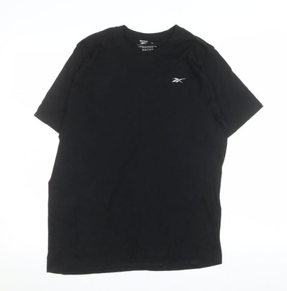 Mens UK Size L Reebok Black  T-Shirt