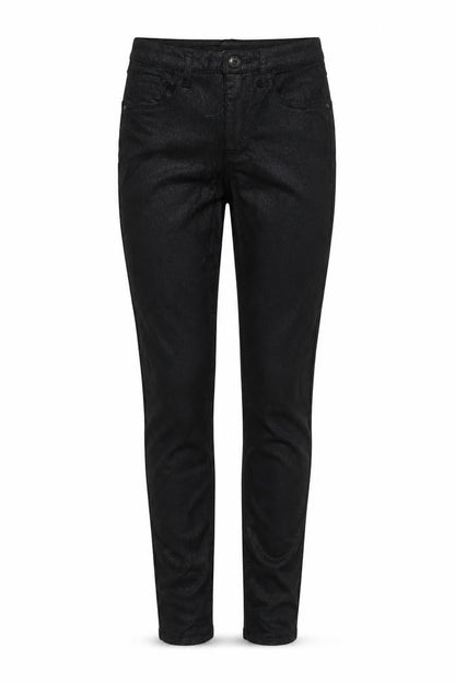 Womens UK Size 6 Denim Co Slim Fit Jegging Black Trousers