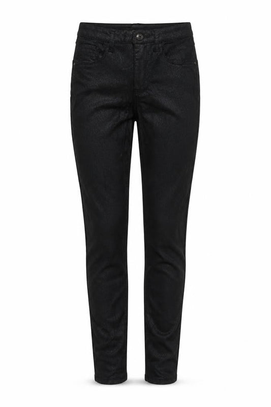 Womens UK Size 6 Denim Co Slim Fit Jegging Black Trousers
