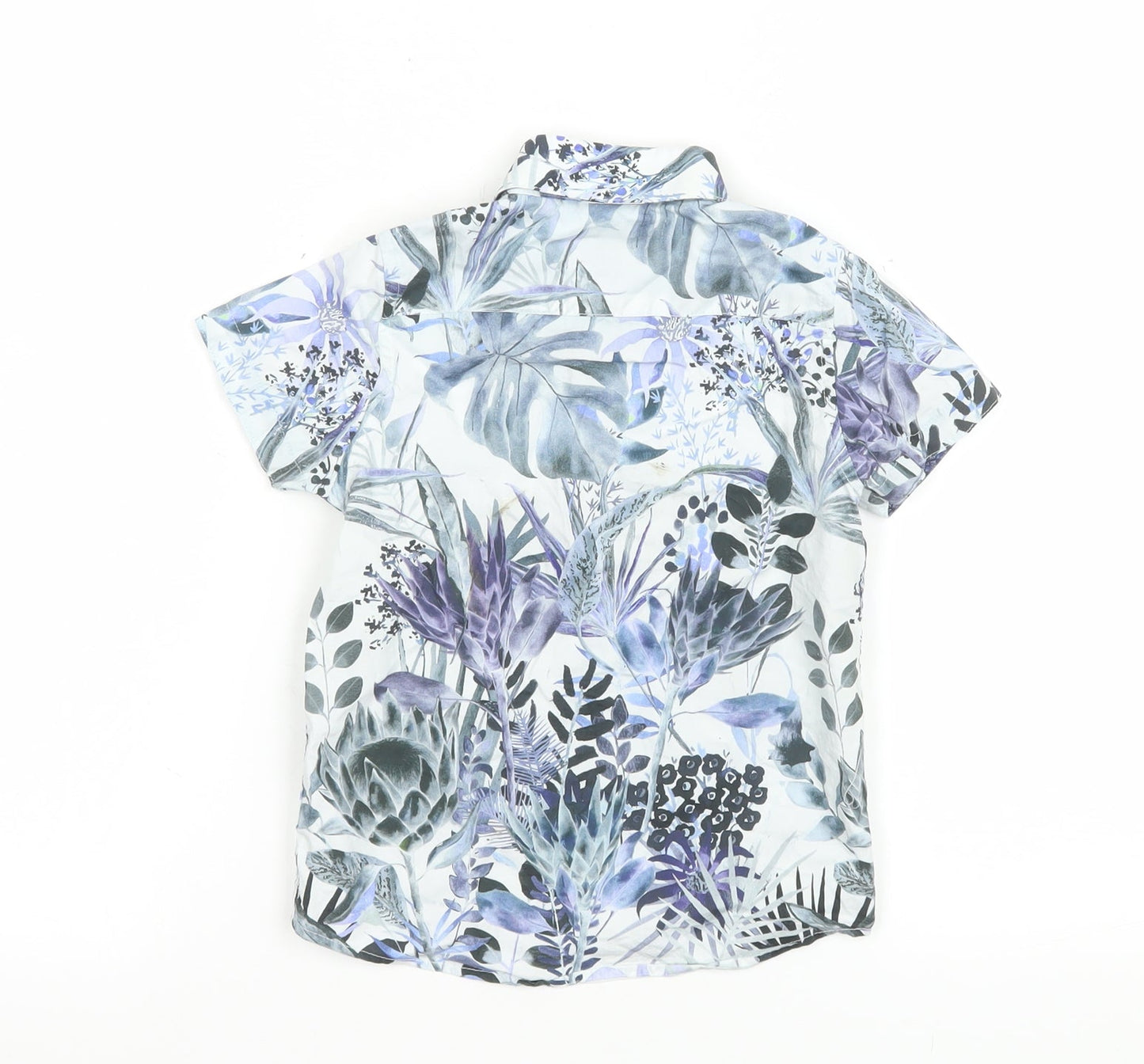 Boys UK Size 3 Years NEXT Multicoloured Basic Button-Up