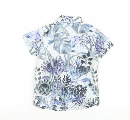 Boys UK Size 3 Years NEXT Multicoloured Basic Button-Up
