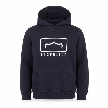 Mens UK Size M 883 Police Blue Pullover Hoodie