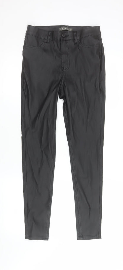 Womens UK Size 8 Denim Co. Slim Fit Jegging Black Trousers