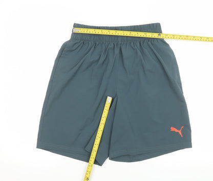 Mens UK Size M PUMA Regular Fit Athletic Shorts