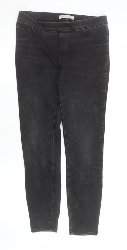 Womens UK Size 12 George Slim Fit Jegging Black Jeans
