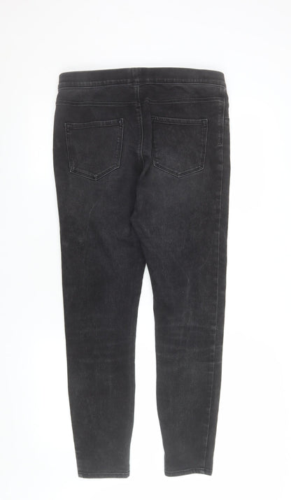 Womens UK Size 12 George Slim Fit Jegging Black Jeans