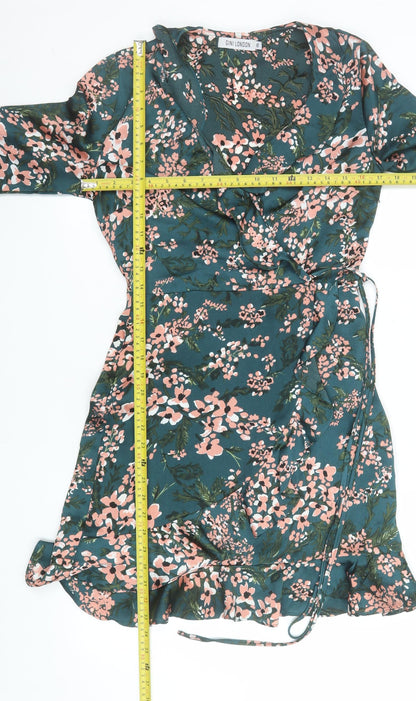 Womens UK Size 8 GINI LONDON Wrap Dress