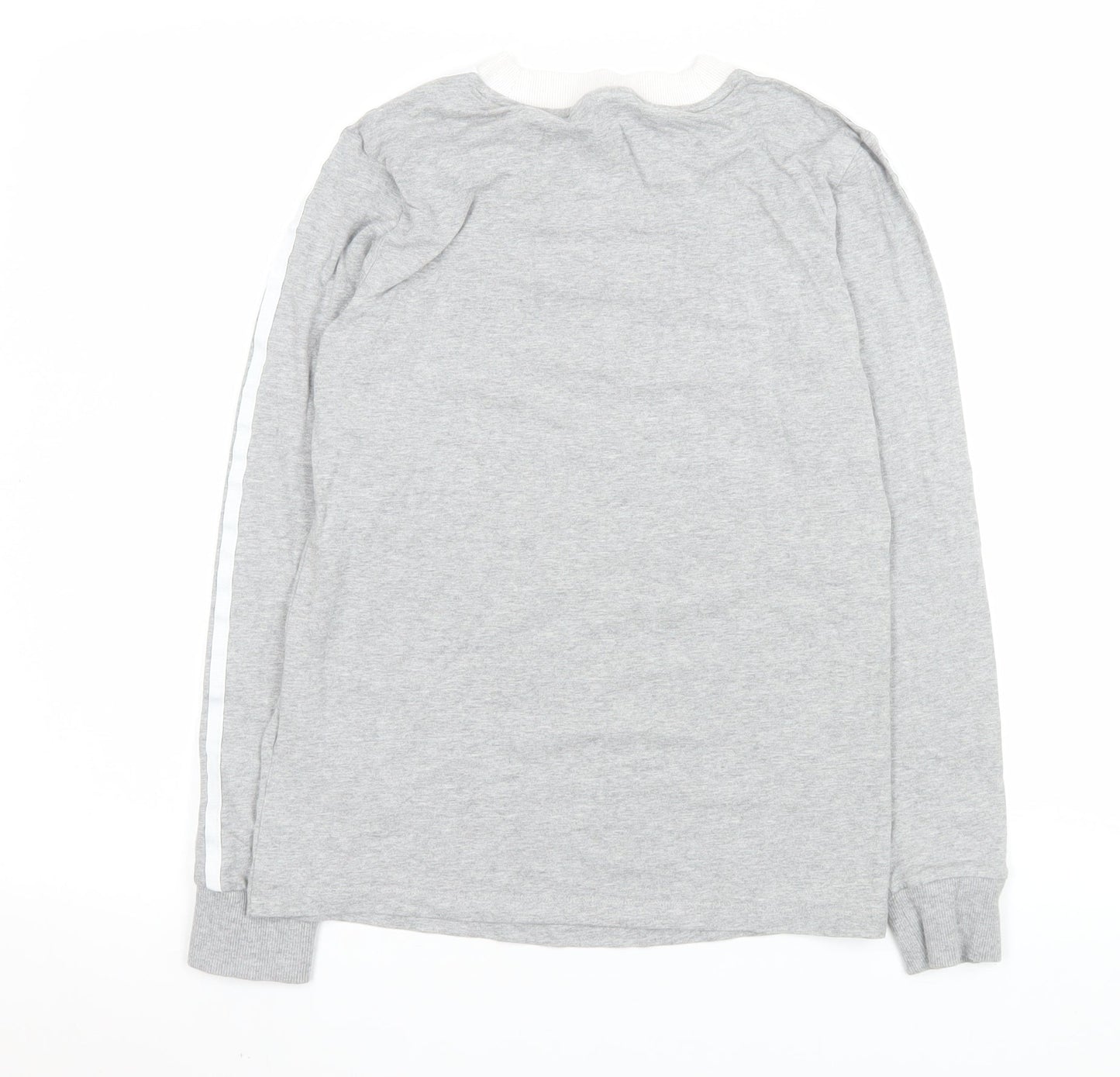 Womens UK Size 8 adidas Grey Basic T-Shirt