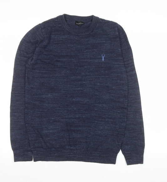 Mens UK Size S NEXT Blue Pullover Jumper