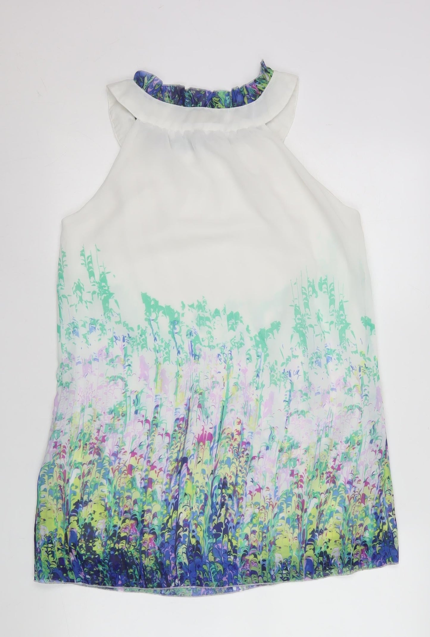 Womens UK Size M Pussycat London Multicoloured Camisole Blouse
