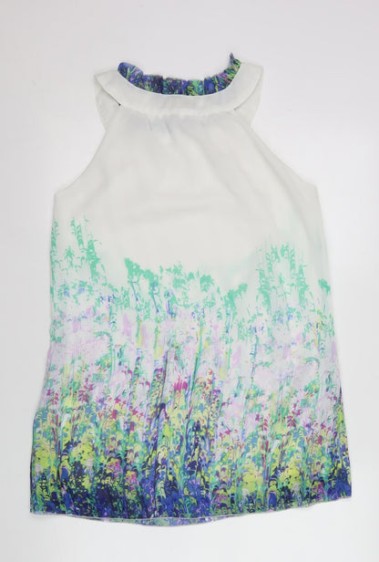Womens UK Size M Pussycat London Multicoloured Camisole Blouse