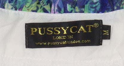 Womens UK Size M Pussycat London Multicoloured Camisole Blouse