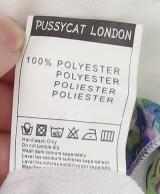 Womens UK Size M Pussycat London Multicoloured Camisole Blouse