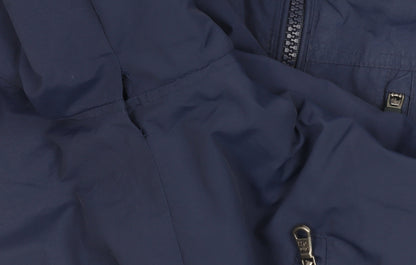 Mens UK Size XL St. Bernard Blue Bomber Jacket