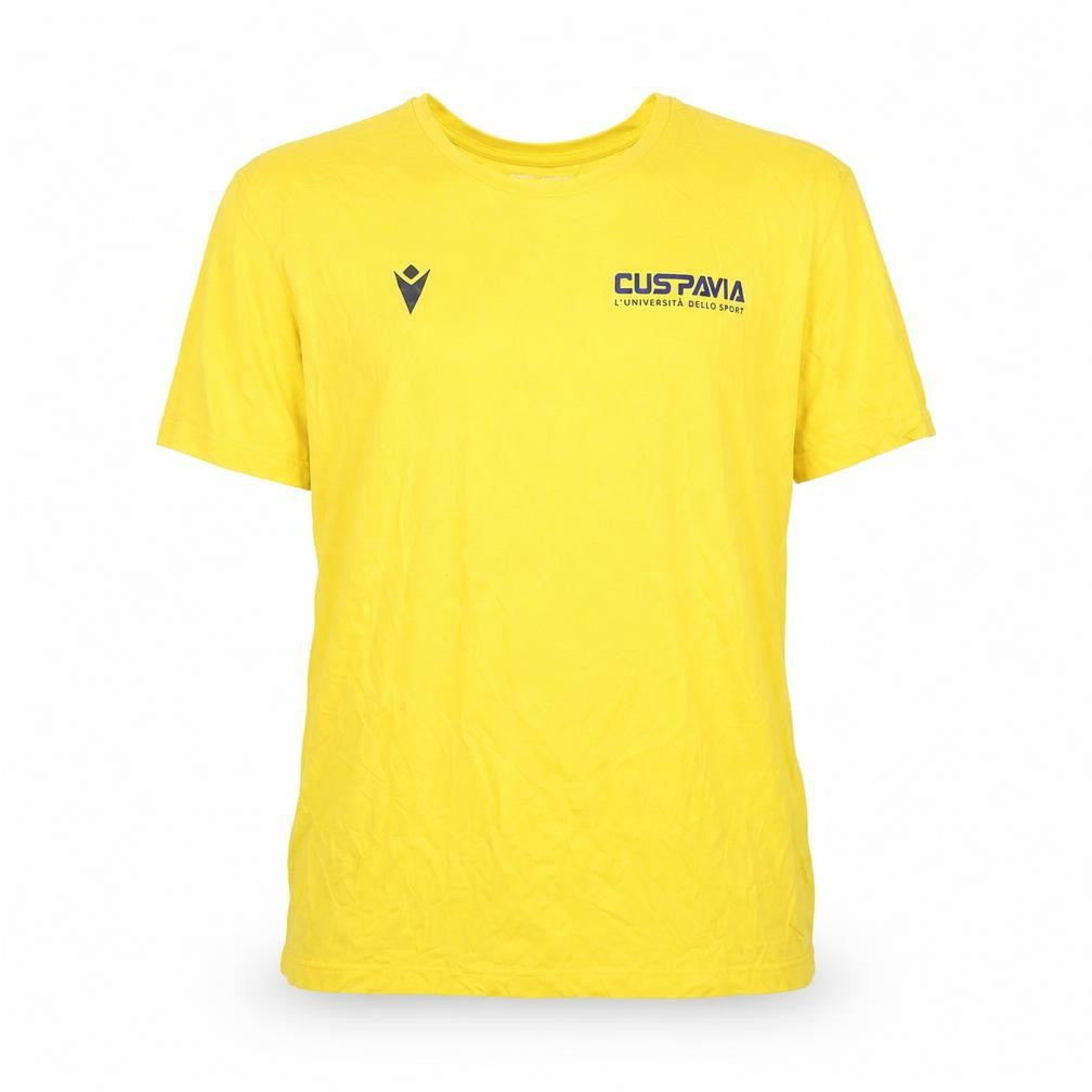 Mens UK Size S Macron Yellow  T-Shirt