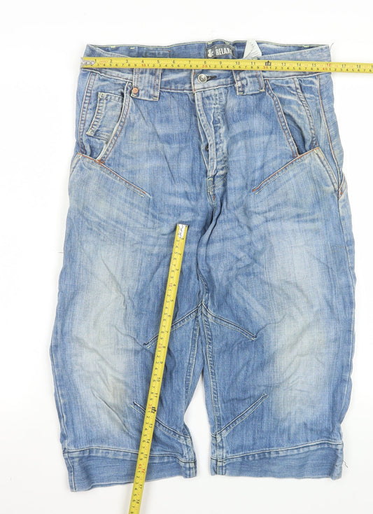 Mens UK Size M H&M Relaxed Fit Cargo Shorts