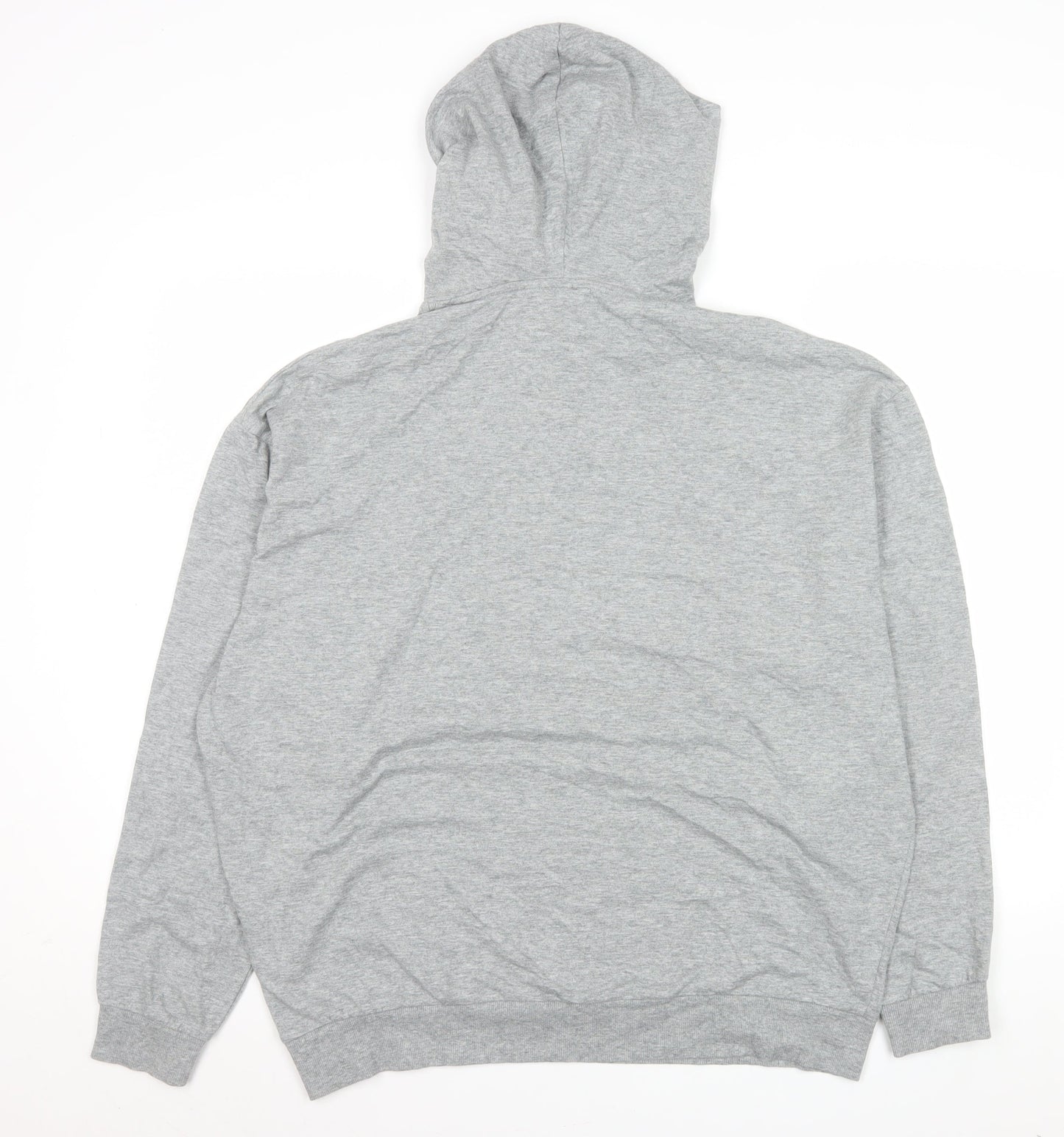 Mens UK Size L ASOS DESIGN Grey Pullover Hoodie