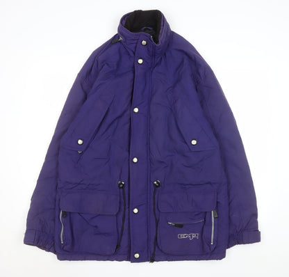 Mens UK Size S CMP Purple Parka Coat