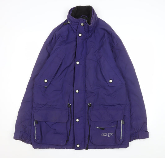 Mens UK Size S CMP Purple Parka Coat