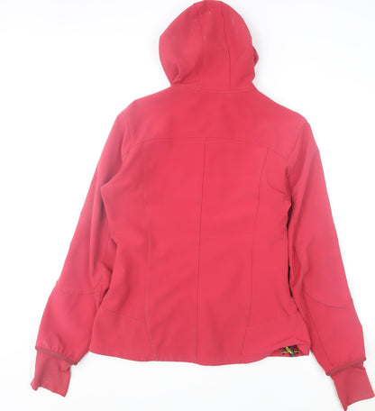 Womens UK Size 14 Quechua Red Soft Shell