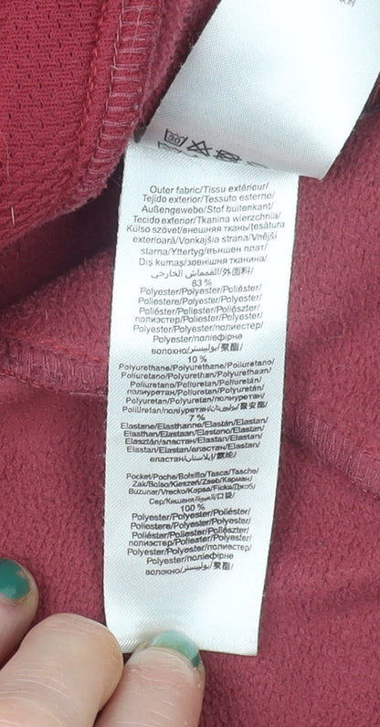 Womens UK Size 14 Quechua Red Soft Shell