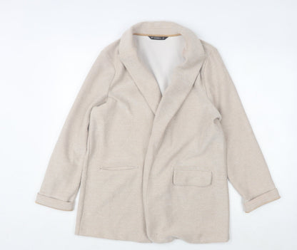 Womens UK Size 12 Dunnes Stores Beige Basic Jacket