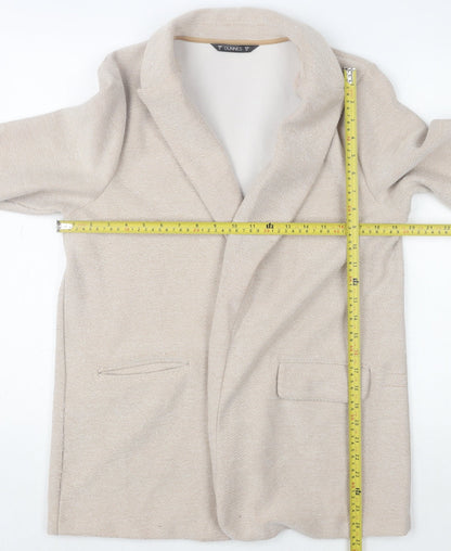 Womens UK Size 12 Dunnes Stores Beige Basic Jacket
