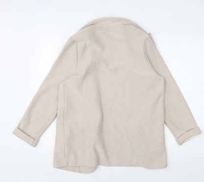Womens UK Size 12 Dunnes Stores Beige Basic Jacket
