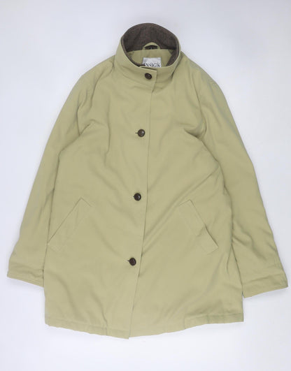 Womens UK Size 12 Ensign Collection Beige Rain Coat