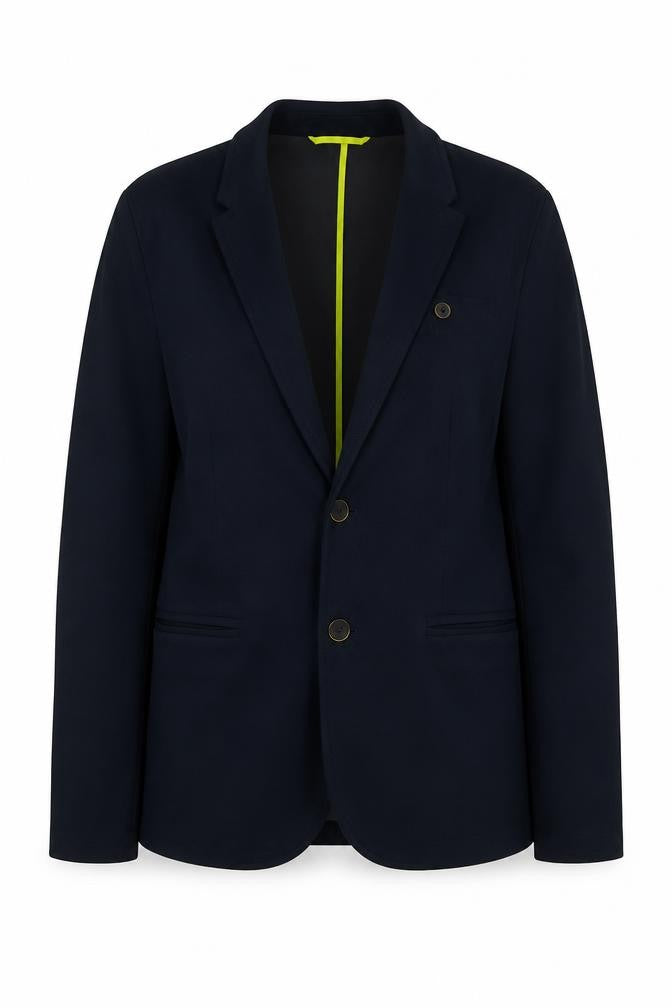 Womens UK Size 10 Bershka Blue Basic Jacket