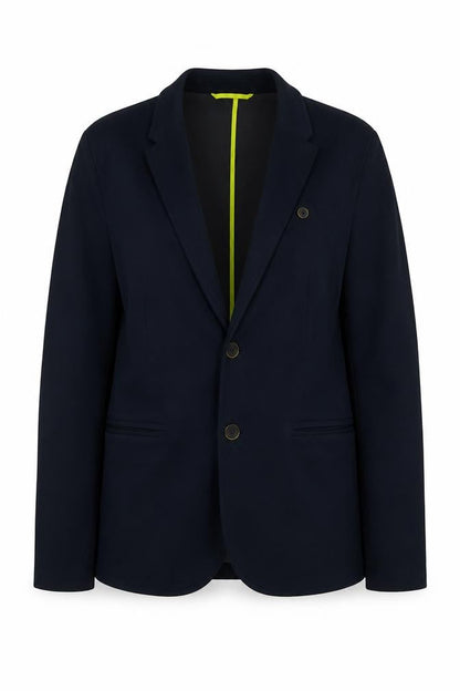 Womens UK Size 10 Bershka Blue Basic Jacket