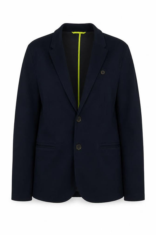 Womens UK Size 10 Bershka Blue Basic Jacket