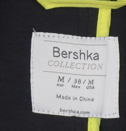 Womens UK Size 10 Bershka Blue Basic Jacket