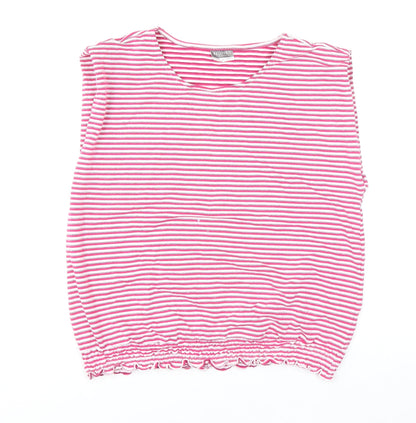 Womens UK Size L Beloved Pink Basic T-Shirt