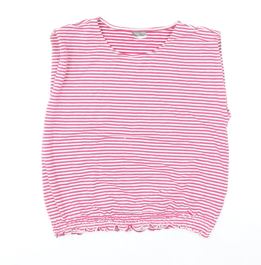 Womens UK Size L Beloved Pink Basic T-Shirt
