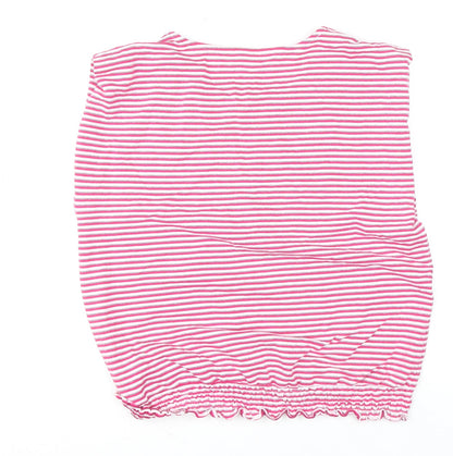 Womens UK Size L Beloved Pink Basic T-Shirt