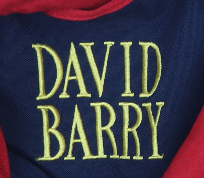 Womens UK Size 10 David Barry Red Rain Coat