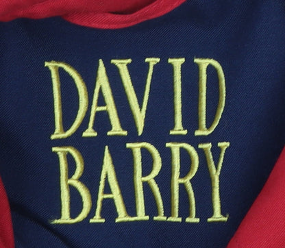 Womens UK Size 10 David Barry Red Rain Coat
