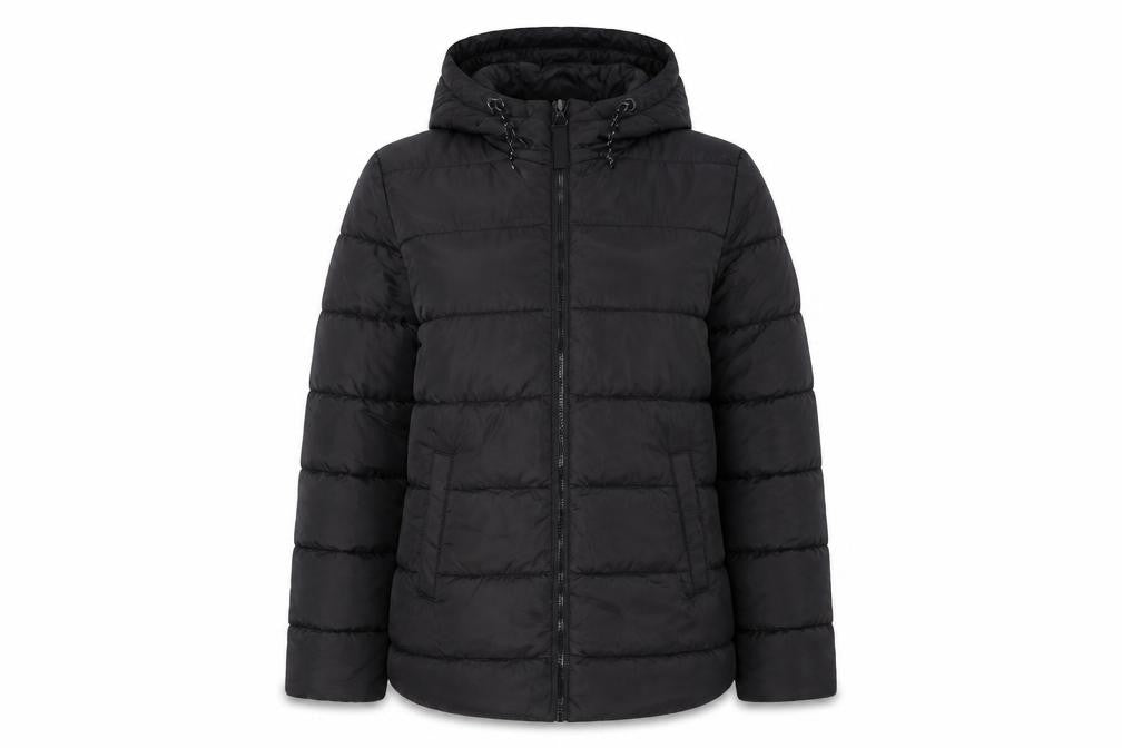 Womens UK Size XS Primark Black Puffer Jacket