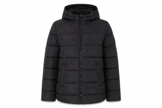 Womens UK Size XS Primark Black Puffer Jacket
