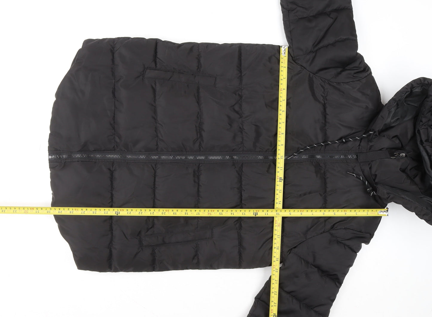 Womens UK Size XS Primark Black Puffer Jacket