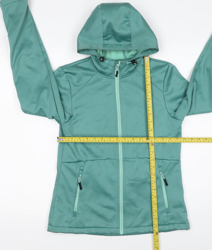 Womens UK Size M Crivit Green Soft Shell
