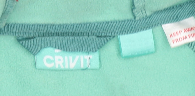 Womens UK Size M Crivit Green Soft Shell