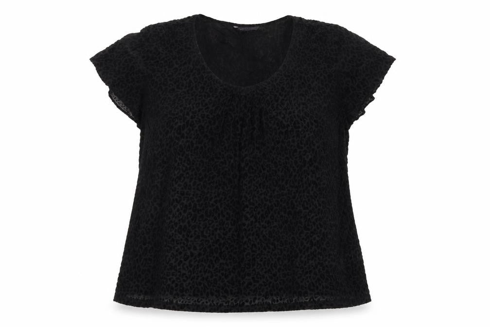 Womens UK Size 16 Marks and Spencer Black Basic Blouse