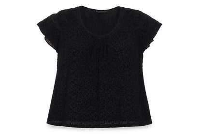 Womens UK Size 16 Marks and Spencer Black Basic Blouse